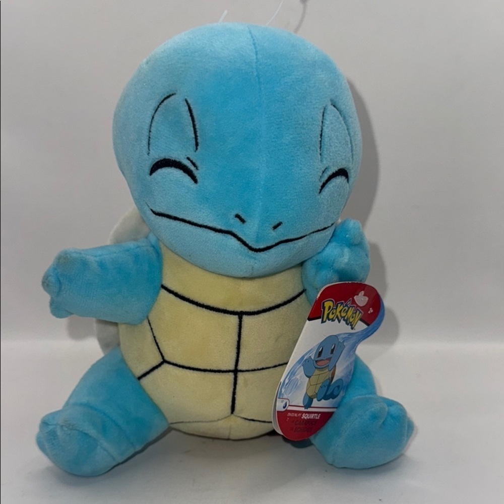 Blue Pokémon Squirtle Plush Toy